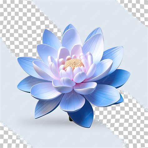 Blue Lotus Flower Clip Art