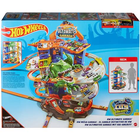 ็HOTWHEEL CITY Ultimate Garage ชุดรางHotwheel ชุดใหญ่ +แถมรถ2คัน ราง ...