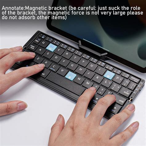 SIKAI CASE Portable Foldable Bluetooth Keyboard with Magnetic India | Ubuy