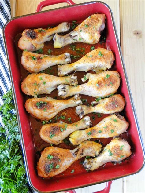 Oven Baked Chicken Legs - Heather's Homemade Kitchen
