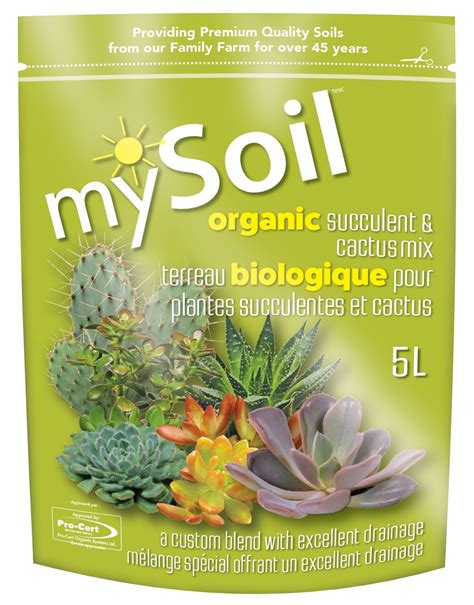 mySoil Organic Succulent and Cactus Mix 5L - My Soil | Cinnabar Valley ...