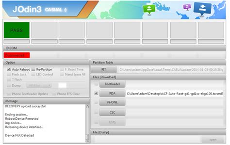JOdin3, il tool per installare i file ODIN anche tramite Browser