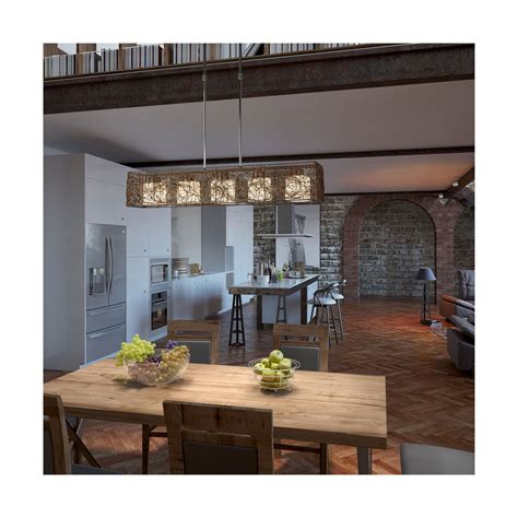 Alexandra Pendant Light Wenge - Rectangular - CristalRecord Spain