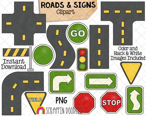 Road Sign Clip Art