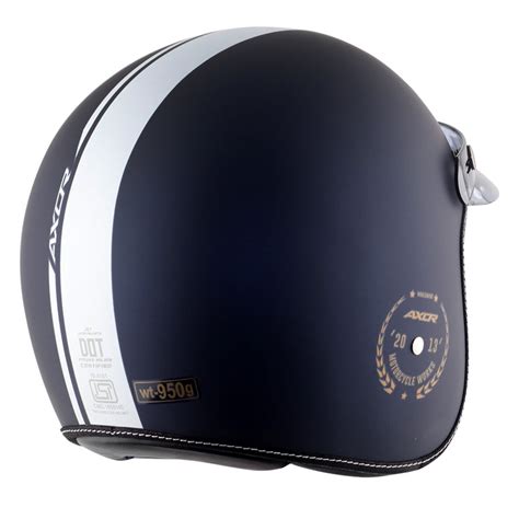 AXOR Retro Jet Euro Globe Open Face Helmet (Dull Royal Blue)– Moto Central