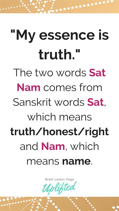 Definition Of Sat Nam