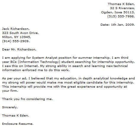 Information Technology Cover Letter 的图像结果