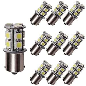 GRV Ba15s 1156 1141 High Power Car LED Bulb 13-5050SMD DC12V Cool White ...