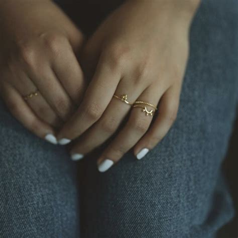 Mie Family Set of 4 Rings in Sterling Silver – Shop Lune Global Private ...