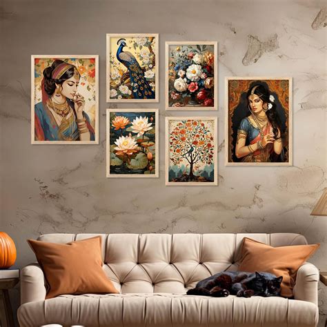 walllane Madhubani Wall Paintings For Wall Hanging Home Decor Frames ...