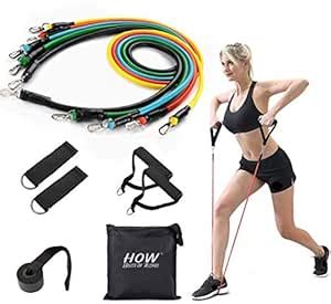 HOW (HOUSE OF WISHES) with Device Elastic Exercise Bands Resistance ...