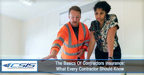 Image result for Contractor Insurance Basics