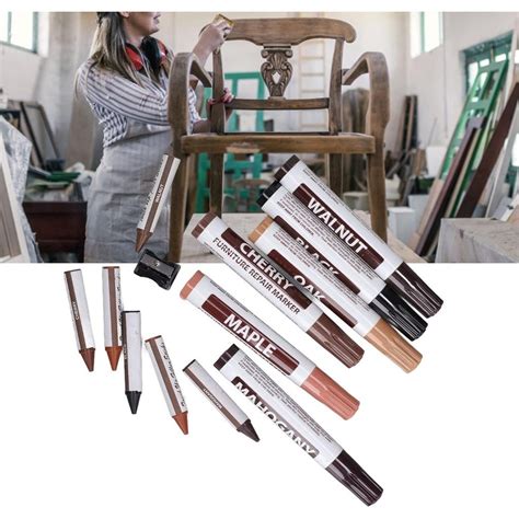 Jual Set Spidol Pewarna Kayu Wood Repair Sticks Marker 12 PCS - YL228 | Shopee Indonesia