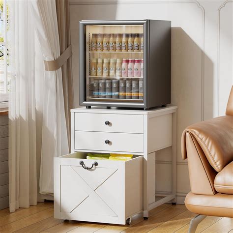 PAKASEPT Farmhouse Mini Fridge Stand with Nepal | Ubuy