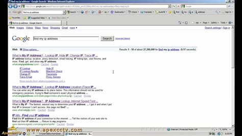 Image result for Find Internet IP Address