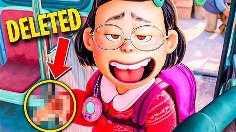 All TURNING RED Deleted Scenes - YouTube