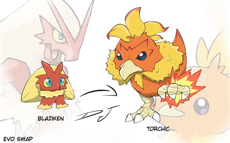 [OC] pokemon evo swap : r/pokemon