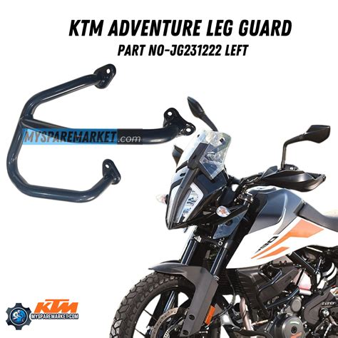 LEG GUARD ADVENTURE 250/390 PAIR JG231223-JG231222 – MySpareMarket