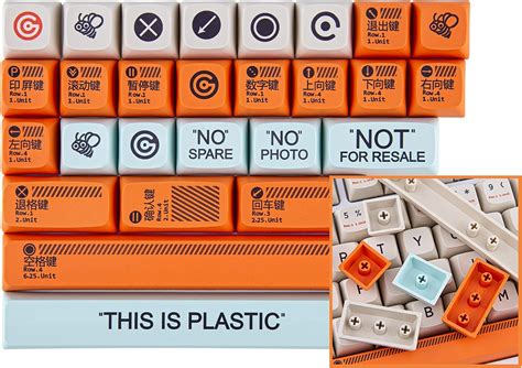 Buy Custom Keycaps PBT Dye-Sub144 Keys Keycap Set, XDA Profile, ANSI ...