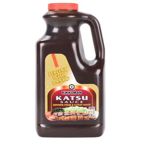 Kikkoman 5 lb. Katsu Sauce - 6/Case