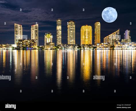 Full Moon In Miami Beach at Timothy Charles blog