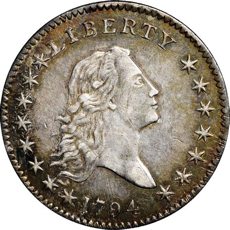 Half Dollar 1794 Flowing Hair, Coin from United States - Online Coin Club