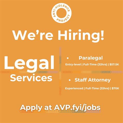 We're hiring! Our Legal Services team is looking to add a Paralegal and ...