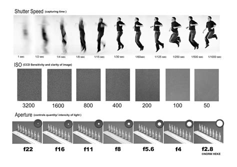 Shutter Speed Chart Understanding Exposure In Photography The