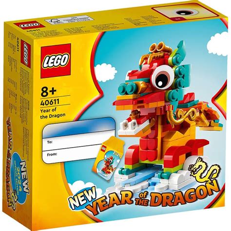 New LEGO GWPs available, including 40611 Year of the Dragon