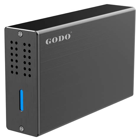 GODO 2.5 inch SATA Dual Bay External RAID Hard Drive Enclosure,USB3.0 ...