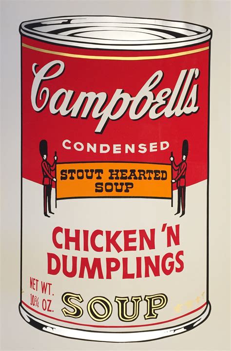 Campbells’ Soup / Chicken’n Dumplings, Gravures & estampes par Andy ...