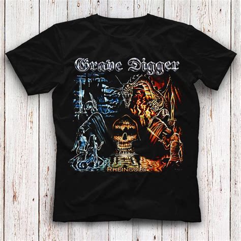Grave Digger Black Unisex T-Shirt - Tees - Shirts