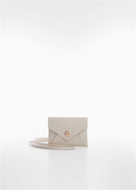 Purse with button flap - Women | MANGO Vietnam