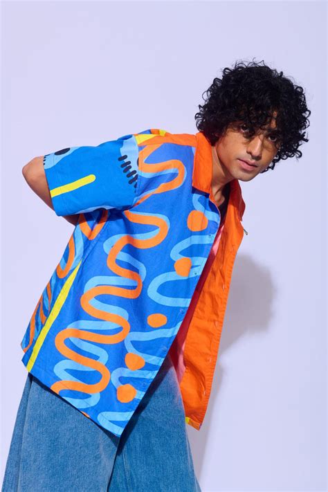 SQUIGGLE SHIRT [UNISEX] – SAZO