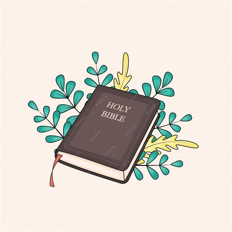 Premium Vector | Christian Bible Holy Book Illustration Vector Graphic Perfect For Religion Project - illustration of faith in the bible