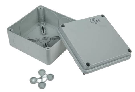 00846 M008460000 ABB | ABB Grey Thermoplastic Junction Box, IP65, 100 x ...