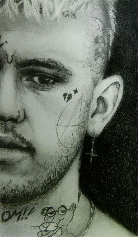 #lilpeep #art #scetch #sketchbook #pencil #portrait #drawing #artwork ...