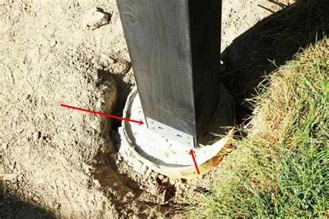 Using Postcrete for Fence Posts 的图像结果