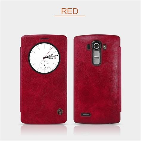 Nillkin ® LG G4 Nitq Folio Leather Smart Window View Protective Case ...