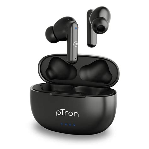 pTron Newly Launched Bassbuds Zen in-Ear Wireless TWS Earbuds with Quad ...