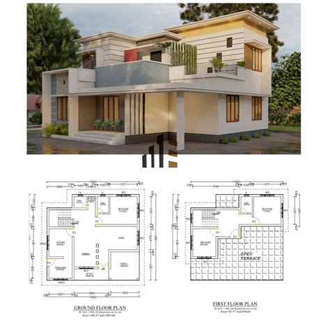 Exterior, Plans Designs by Architect ARSHAK , Palakkad | Kolo