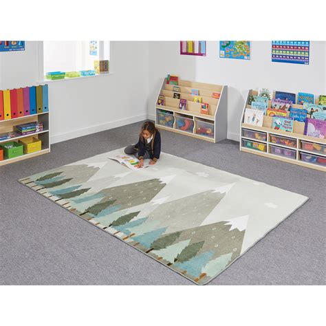 Calm Mountains Classroom Rug