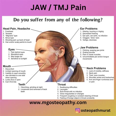 Effective TMJ Pain Relief | MG Osteopathy