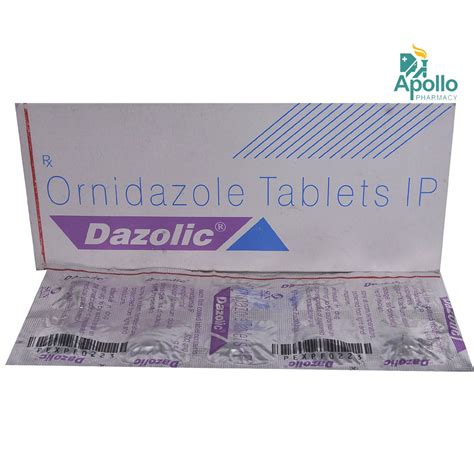 Dazolic Tablet 10's Price, Uses, Side Effects, Composition - Apollo ...