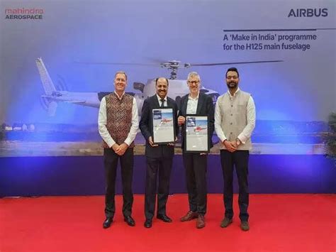 Airbus Helicopters awards H125 Fuselage contract to Mahindra Aerostructures