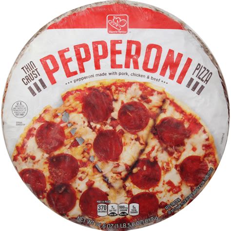 Harris Teeter Pizza, Thin Crust, Pepperoni (21.6 oz) Delivery or Pickup ...