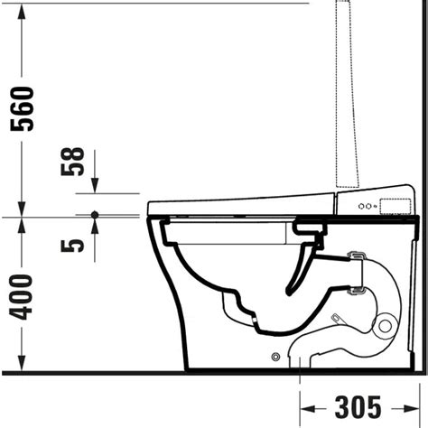 BIM objects - Free download! SensoWash u Integrated shower toilet White ...