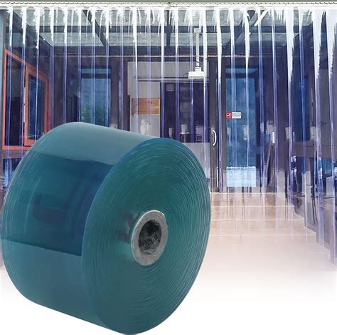 MYOYAY Plastic Door Curtain 164 Feet Length X 7 Inches Width PVC Smooth ...