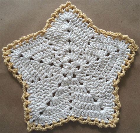 christmas crochet dishcloth pattern