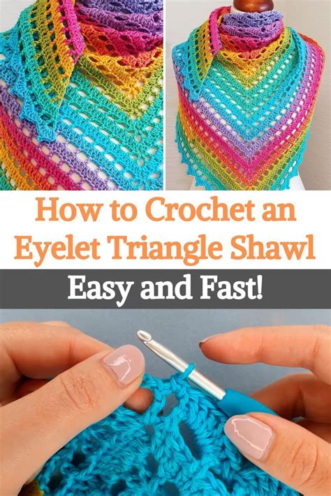Image result for Crochet Triangle Shawl Free Tutorial